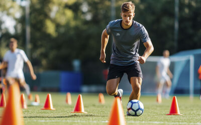 Entrenamiento de velocidad y agilidad para futbolistas: métodos y rutinas para mejorar desplazamientos y reacciones